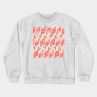 indonesian fish pink ombre Crewneck Sweatshirt